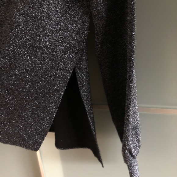 J. Crew Glitter/Sparkley Blue Crewneck Sweater. - Picture 7 of 8